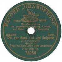 Record Gramophone 72260